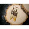 Crystal Fangs Earrings