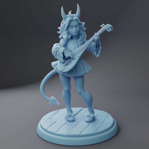 Amora Tiefling Figure (Unpainted)