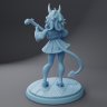 Amora Tiefling Figure (Unpainted)