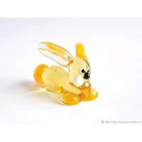 Yellow Hare Figure