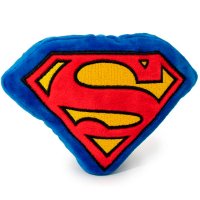 Buckle-Down Superman - Shield Dog Toy Plush (with sound) 