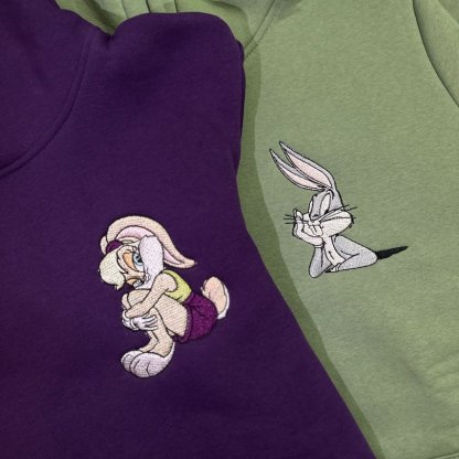 Looney Tunes - Bugs and Lola Bunny Hoodies (2pcs)