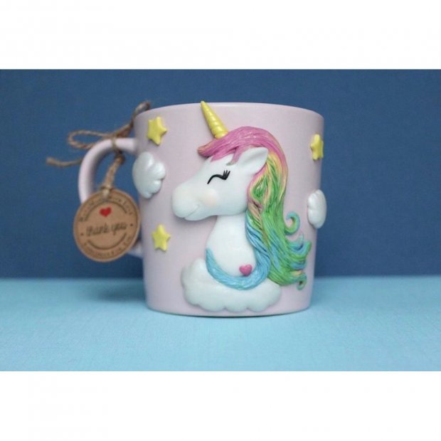 Unicorn Mug With Decor