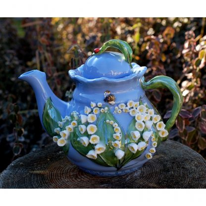 Lilies Of The Valley Teapot