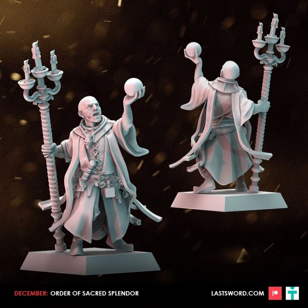 Order of Sacred Splendor Figure (Unpainted)
