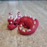 Red Baby Dragon Figure