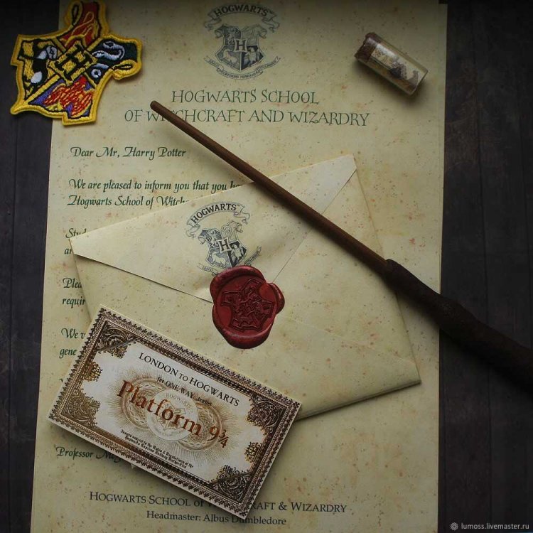 Harry Potter - Letter From Hogwarts Souvenir Set