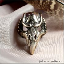 Crow's Skull Kuth Ring