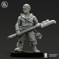 Absent-minded guard Figure (Unpainted)