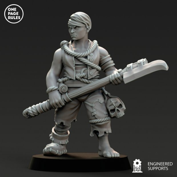 Absent-minded guard Figure (Unpainted)