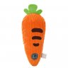 Bite-Resistant Plush Dog Toy (Carrot)