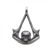 Handmade Assassin's Creed: Black Flag Pendant Necklace