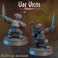 Old Halfling Bolbo Figure (Unpainted)