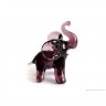 Violet Elephant Figure