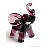 Violet Elephant Figure