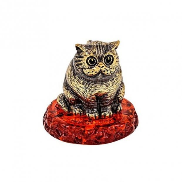 Sitting Kitten Figure