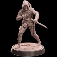 One-Eyed Thief Figure (Unpainted)