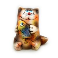Cat And Fish V.2 Figure