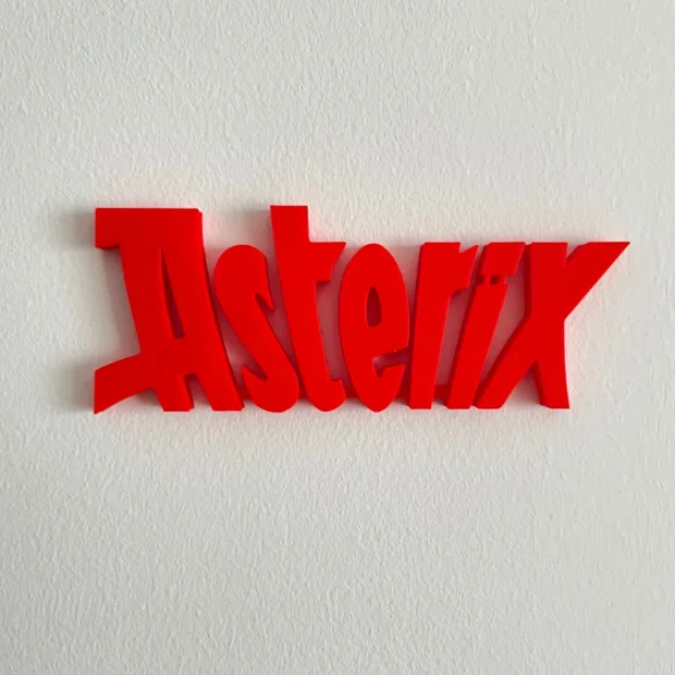 Asterix & Obelix - Asterix Logo Model Sign