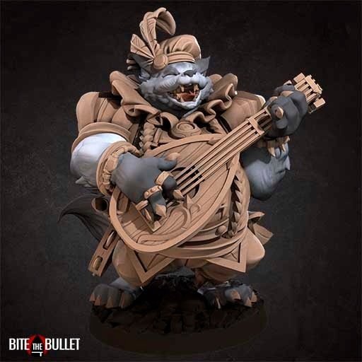 Bard - Beer Belly Figure (Unpainted)