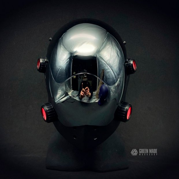 Cyberflash Red Mask