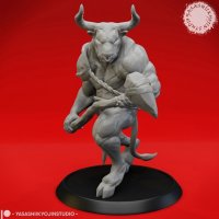 Minotaur builder Figure (Unpainted)