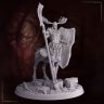 Teidn Keleh, Centaur Warrior Figure (Unpainted)