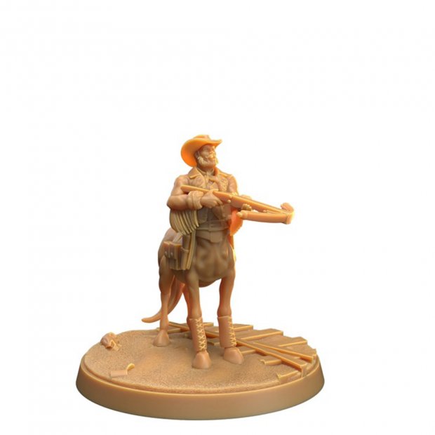 Old centaur cowboy with crossbow Figure (Unpainted)
