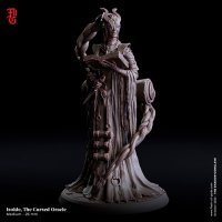 Isolde, the Cursed Oracle Figure (Unpainted)