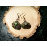 Green Shells Earrings