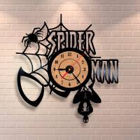 Handmade Marvel - Spider-Man V2 Vinyl Clock Wall