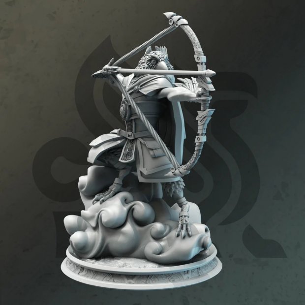 Kenku Pathfinder Figure (Unpainted)