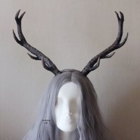 Deer Horns Hair Bezel