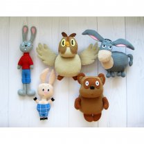 Winnie-The-Pooh Set Of 5 Plush Toys