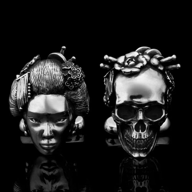 Geisha Cufflinks