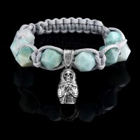 Death With AK-47 (Amazonite) Bracelet