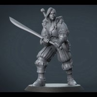 Adventurer Svyatoslav Figure (Unpainted)