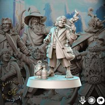 The Lord of the Rings - Bilbo Figure (Unpainted)