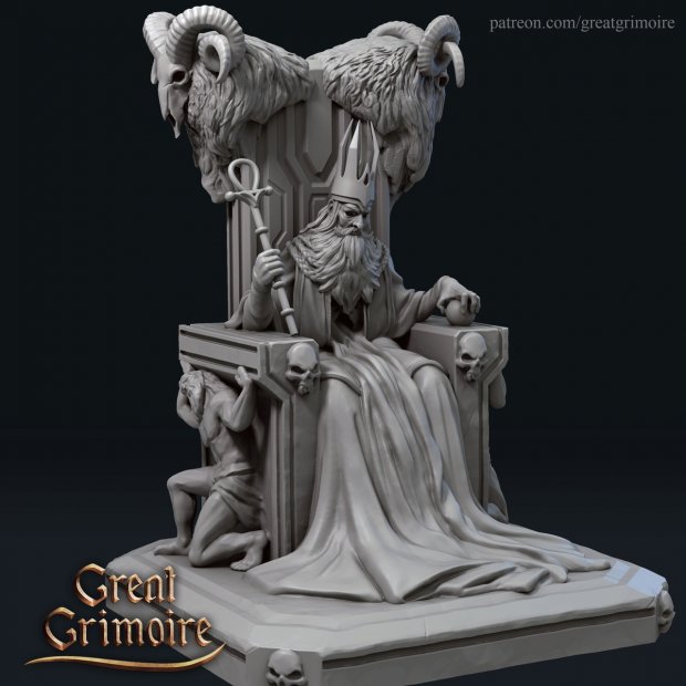 Lonely ruler Figure (Unpainted)
