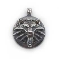 Handmade The Witcher - School of the Wolf Pendant Necklace