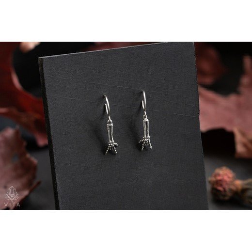 Rock Hand Pose Earrings
