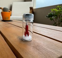 Rocket Launch Miniature Figure