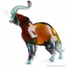 Brown Elephant Figure