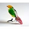 Green Bird Figure