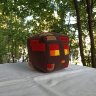 Block-Style Lava Cube Plush Toy (15 cm)