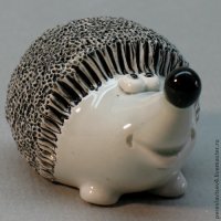 Handmade Hedgehog Figure