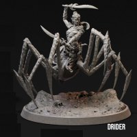 Drauk Arachnid Figure (Unpainted)