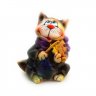 Cat With Violin Figure