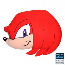 Sonic The Hedgehog - Knuckles Face Handmade Plush Pillow [Exclusive]