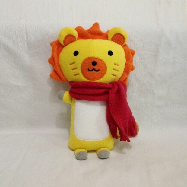 Cute Yellow Lion Soft Toy